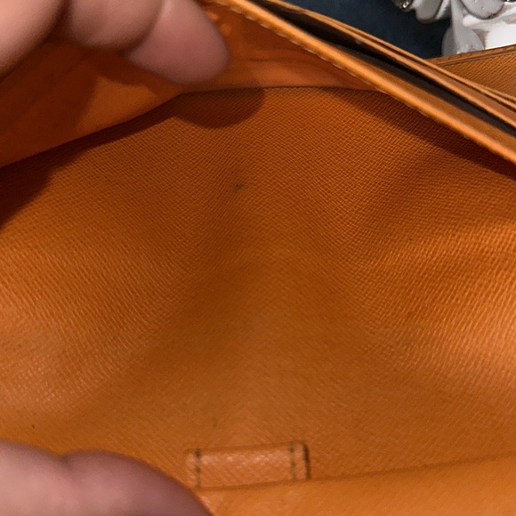LV International Orange Epi long wallet - Picture 11 of 12